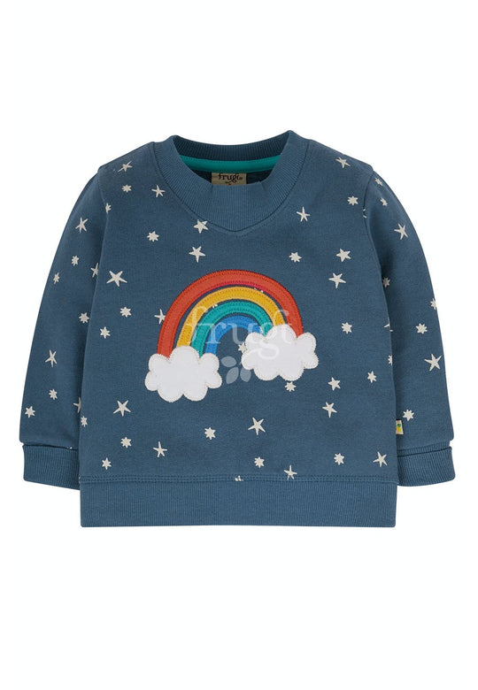 Frugi Easy On Jumper - Abisko Stars/Rainbow