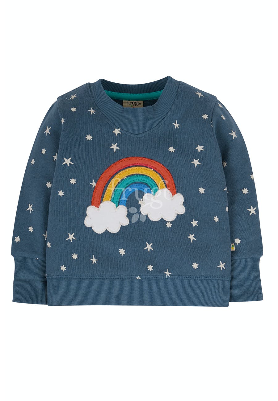 Frugi Easy On Jumper - Abisko Stars/Rainbow