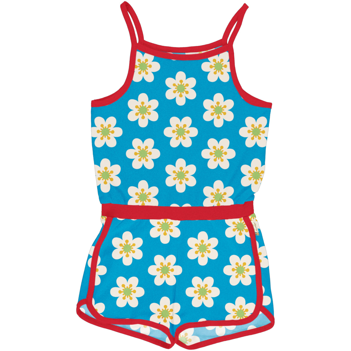 Maxomorra Jumpsuit Short - Anemone