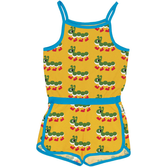 Maxomorra Jumpsuit Short - Caterpillar