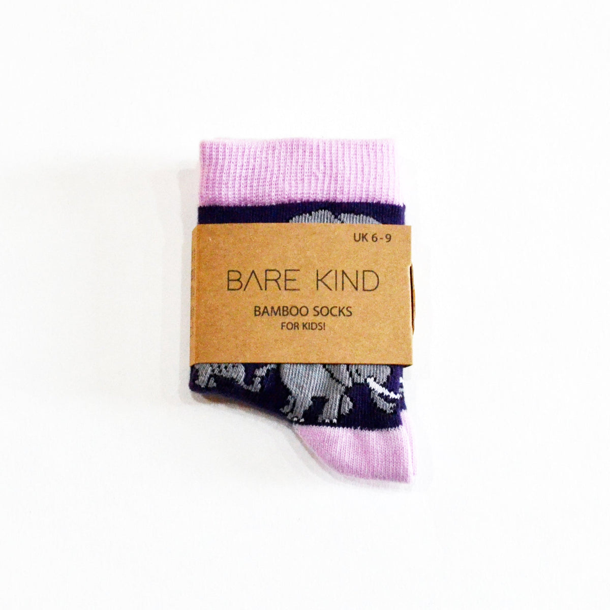 Bare Kind Bamboo Socks Kids – Elephants