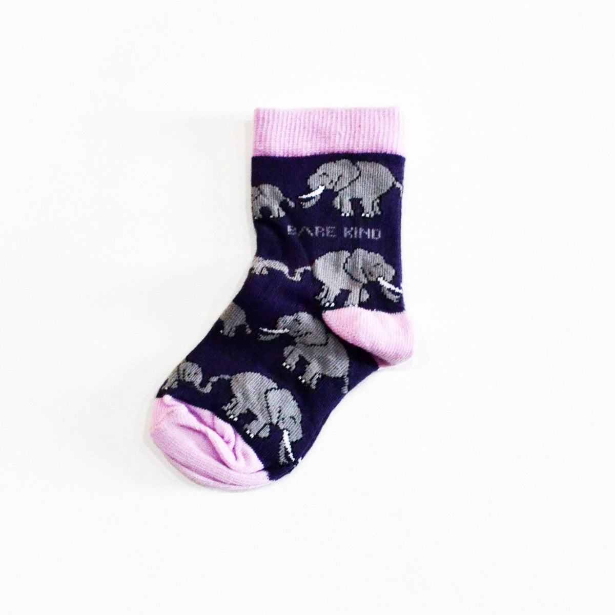 Bare Kind Bamboo Socks Kids – Elephants