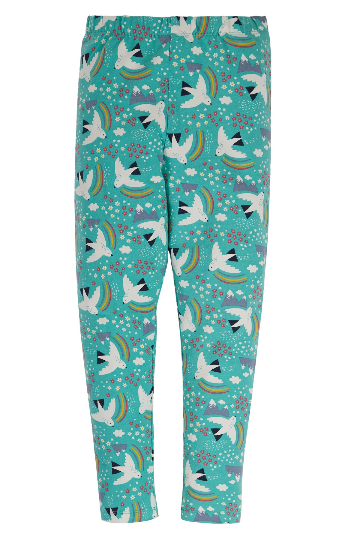 Frugi Libby Printed Leggings - Ptarmigan
