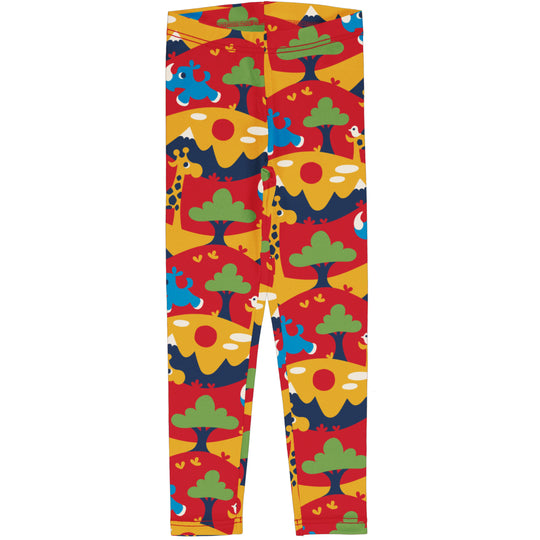 Maxomorra Leggings - Savanna