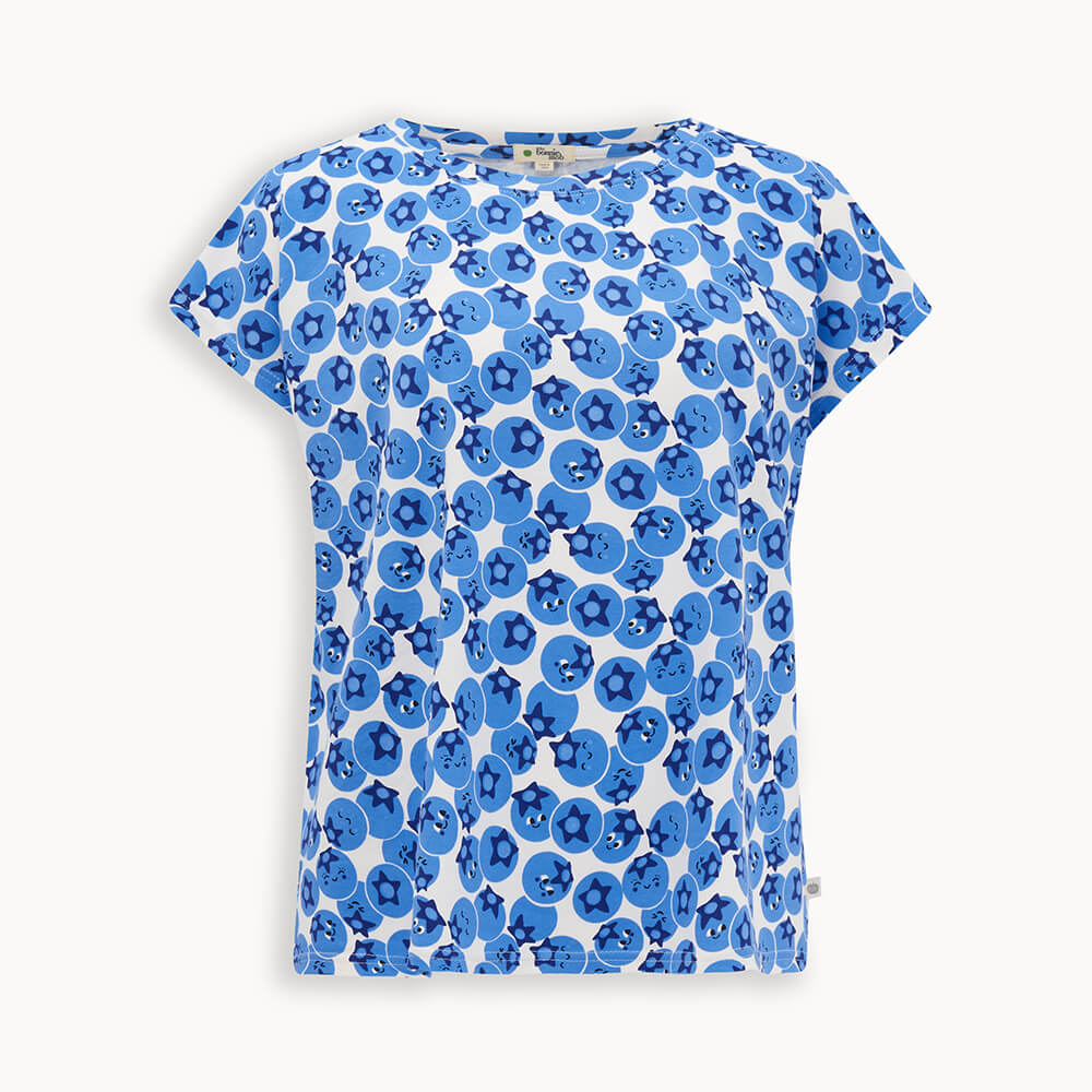 The Bonnie Mob Adult Molly T-Shirt Short Sleeve - Blueberry