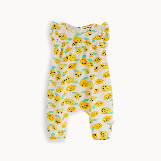 The Bonnie Mob Mondrian Jumpsuit - Lemon