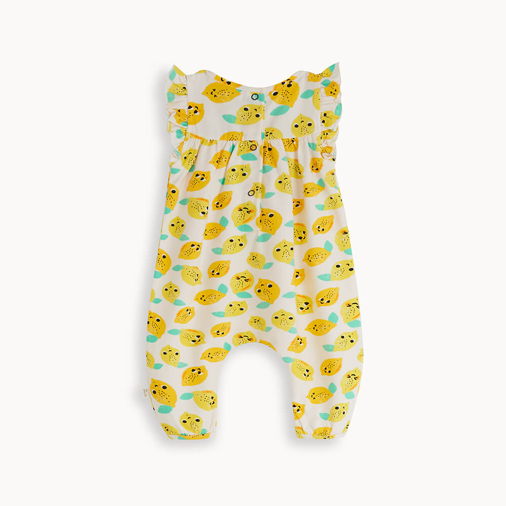 The Bonnie Mob Mondrian Jumpsuit - Lemon