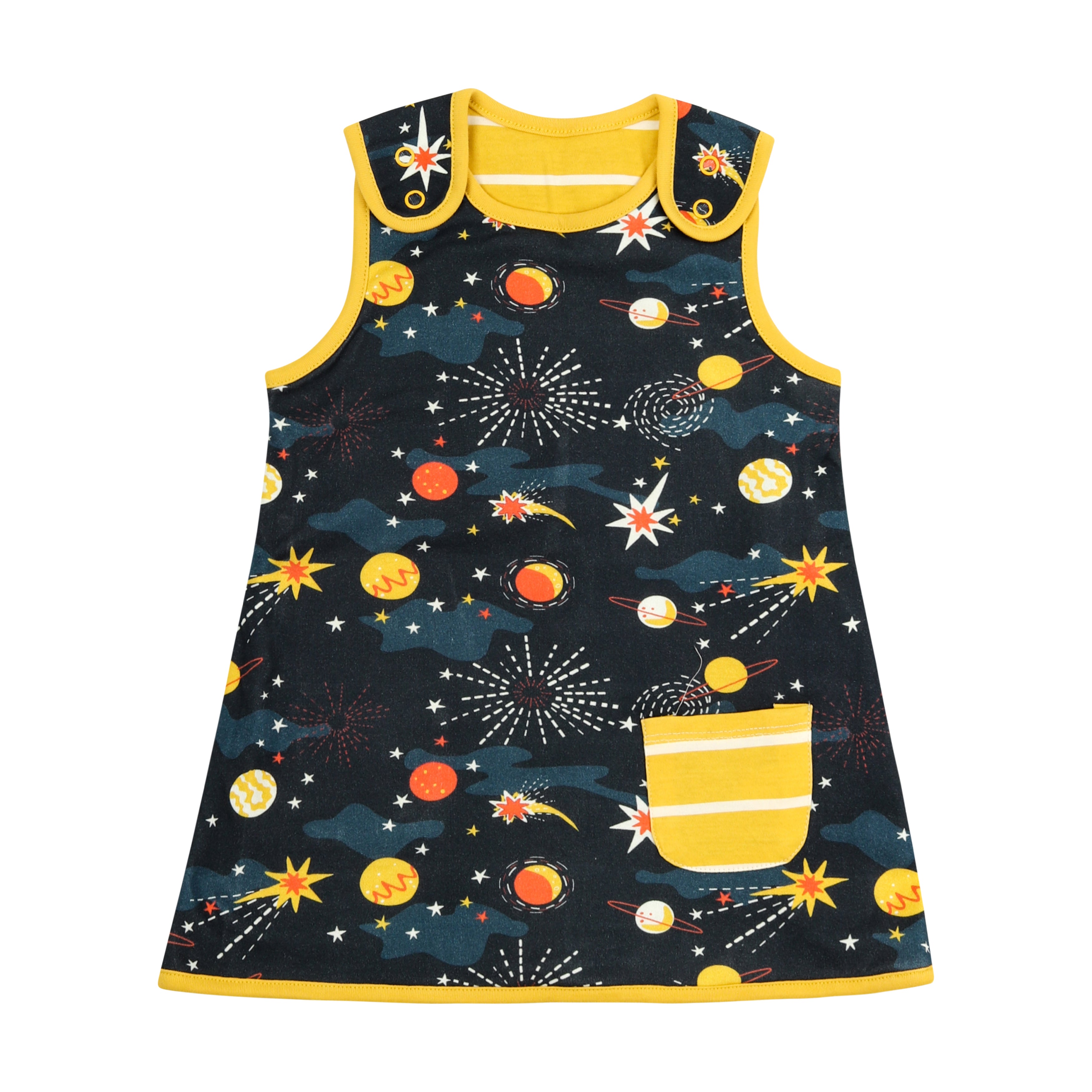 Piccalilly Reversible Dress Sleeveless - Solar Space