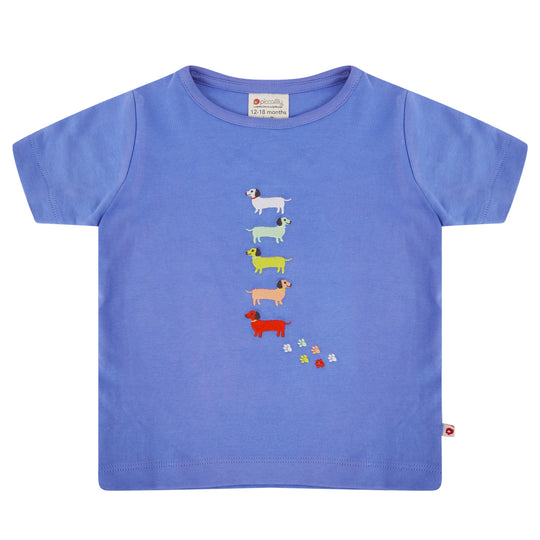 Piccalilly Kids T-Shirt - Sausage Dog