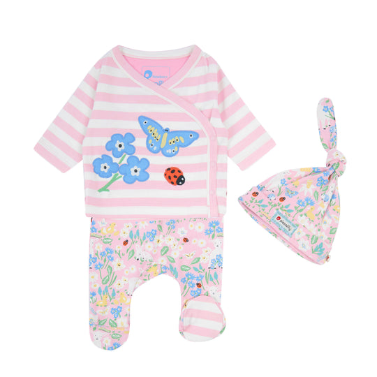 Piccalilly 3 Piece Baby Set - Little Lamb
