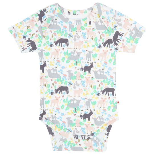 Piccalilly Baby Bodysuit - Country Friends