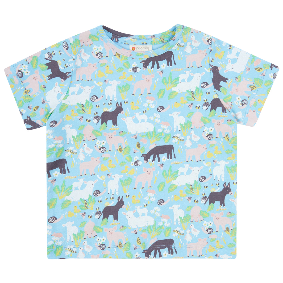 Piccalilly T-Shirt All Over Print Short Sleeve - Country Friends