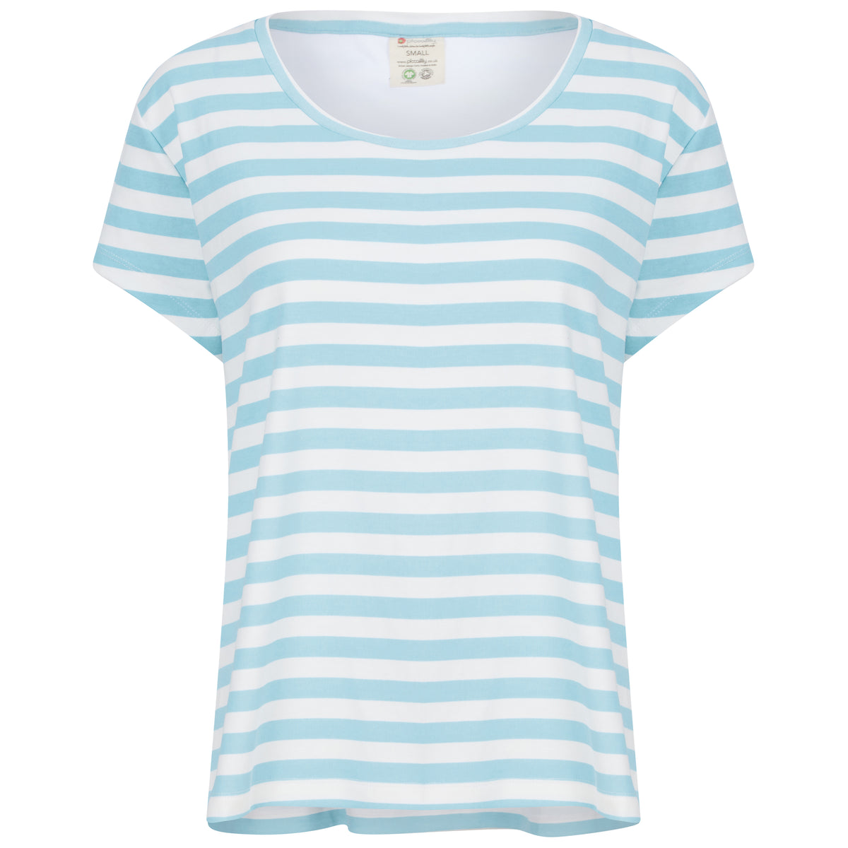 Piccalilly Adult Top Short Sleeve - Baltic Sea