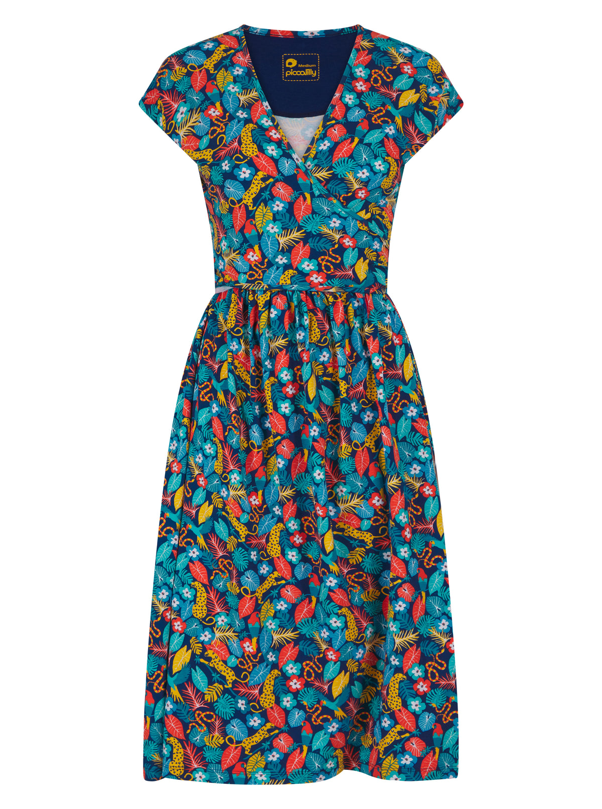 Piccalilly Adult Wrap Dress Sleeveless - Tropic
