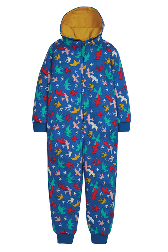 Frugi Big Snuggle Suit - Rainbow Flight