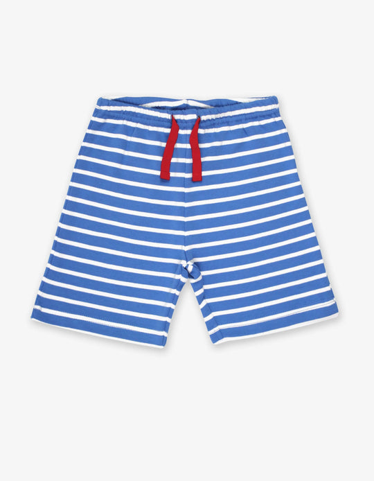 Toby Tiger Organic Shorts - Breton Stripe