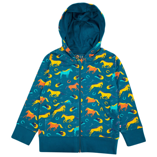 Piccalilly Zip Up Hoodie - Wild Horses