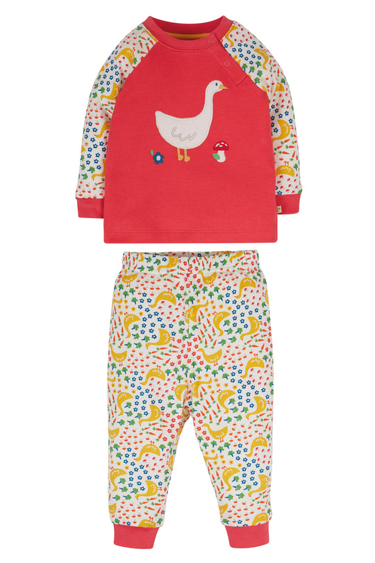 Frugi Jamie Jim Jams - Lovely Springtime Geese