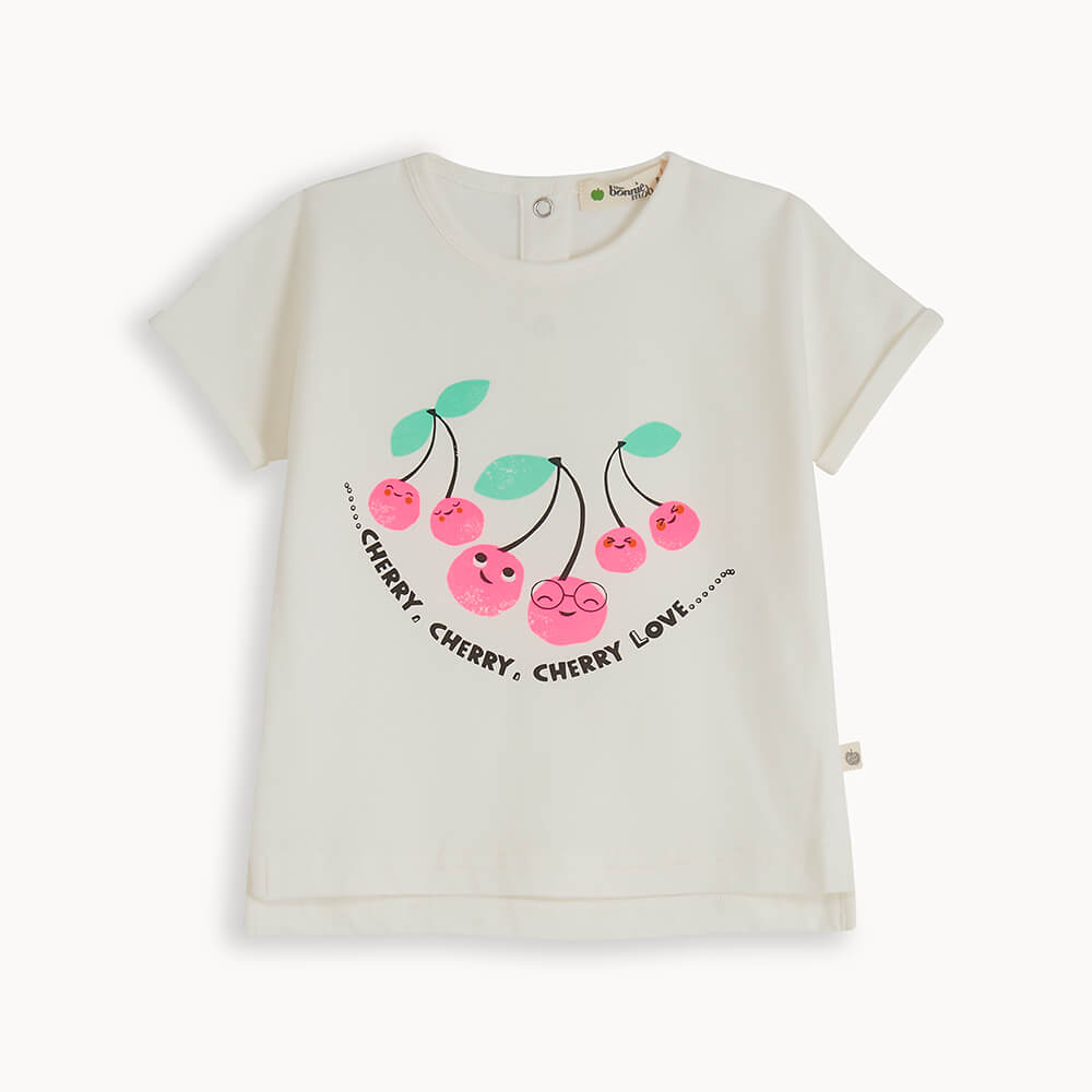 The Bonnie Mob Plaza T-Shirt Short Sleeve - Cherries