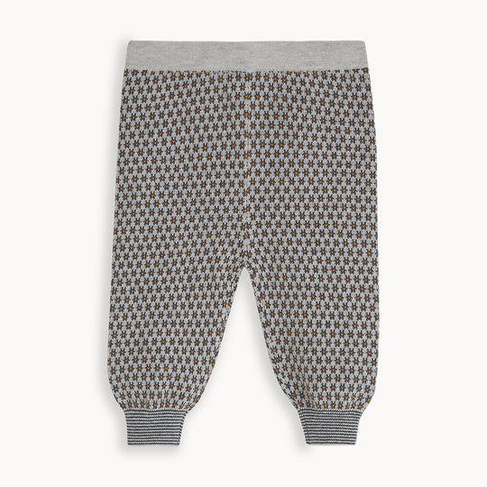 The Bonnie Mob Pop Knit Jogging Trouser - Grey