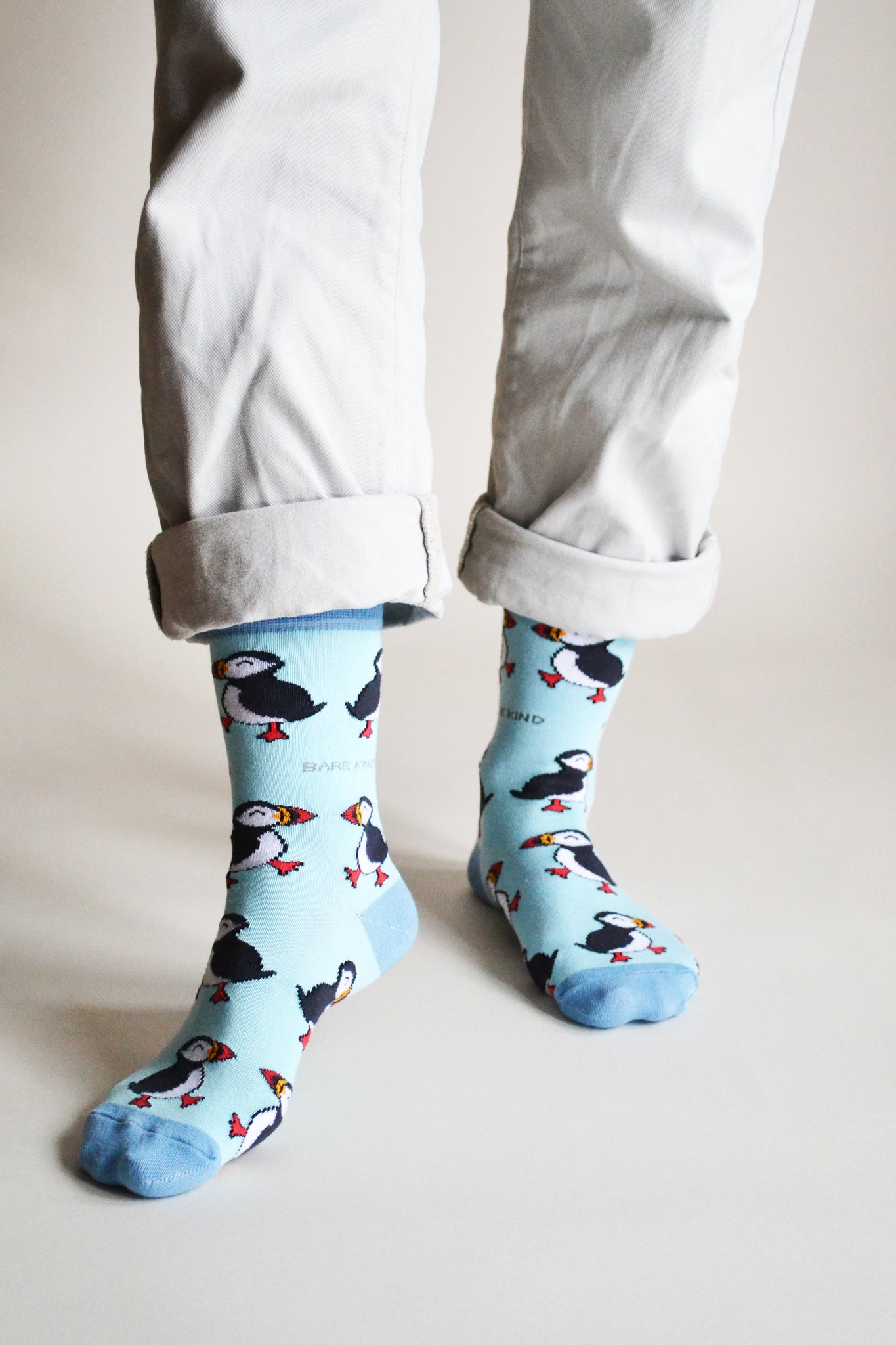 Bare Kind Bamboo Socks Adult – Puffins