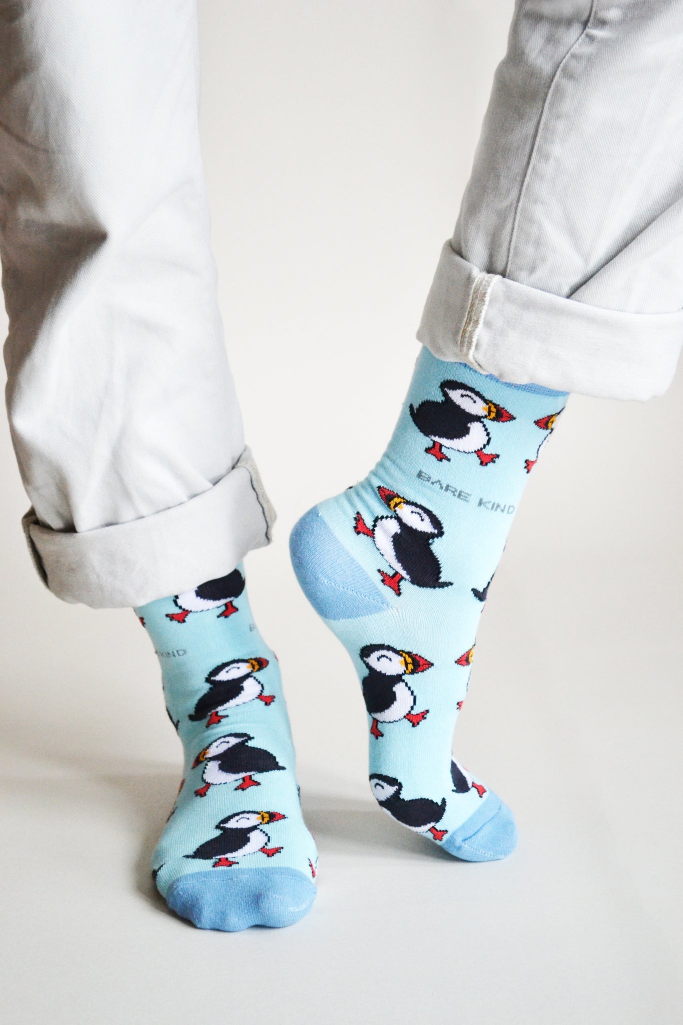 Bare Kind Bamboo Socks Adult – Puffins