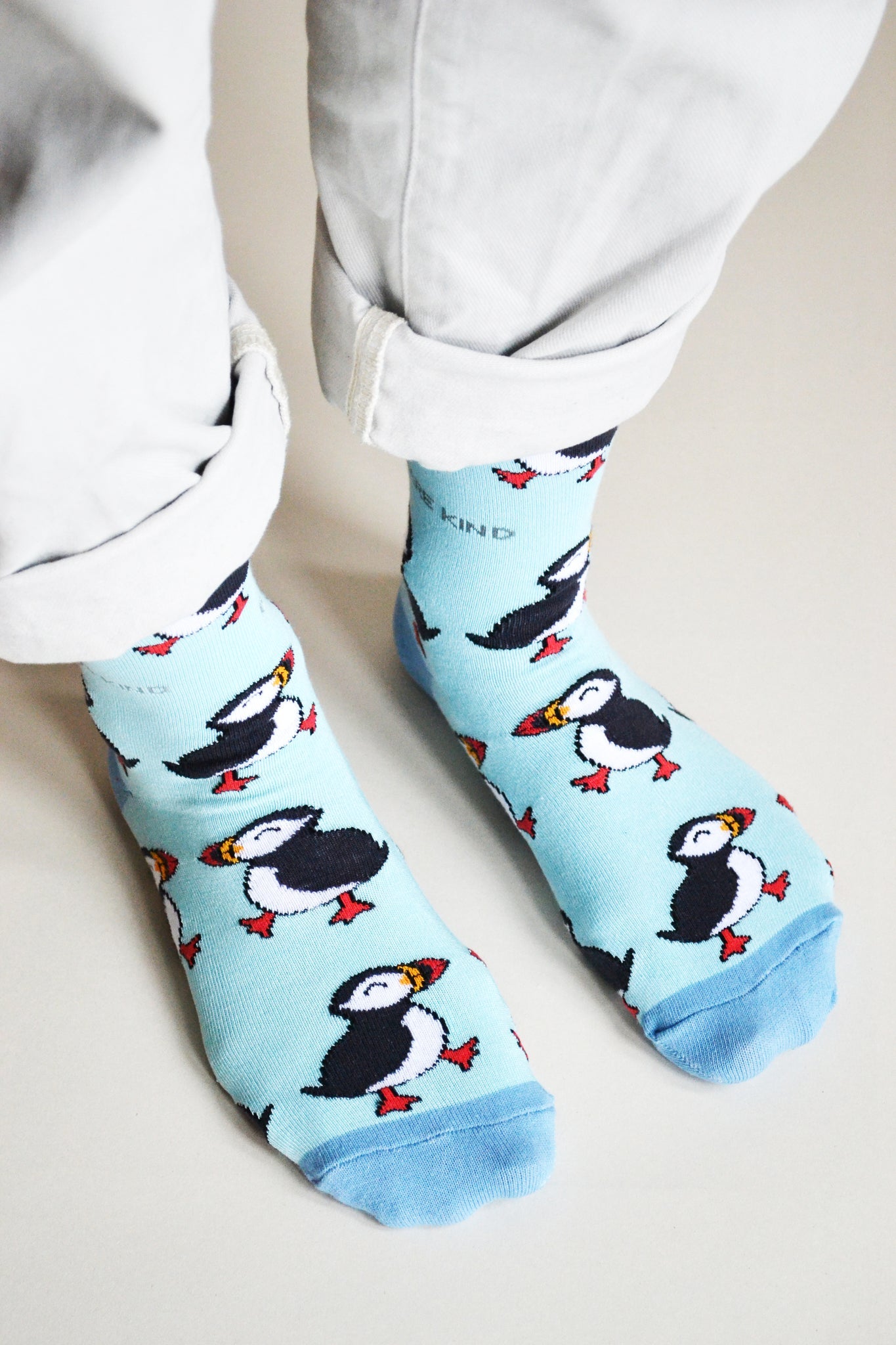 Bare Kind Bamboo Socks Adult – Puffins