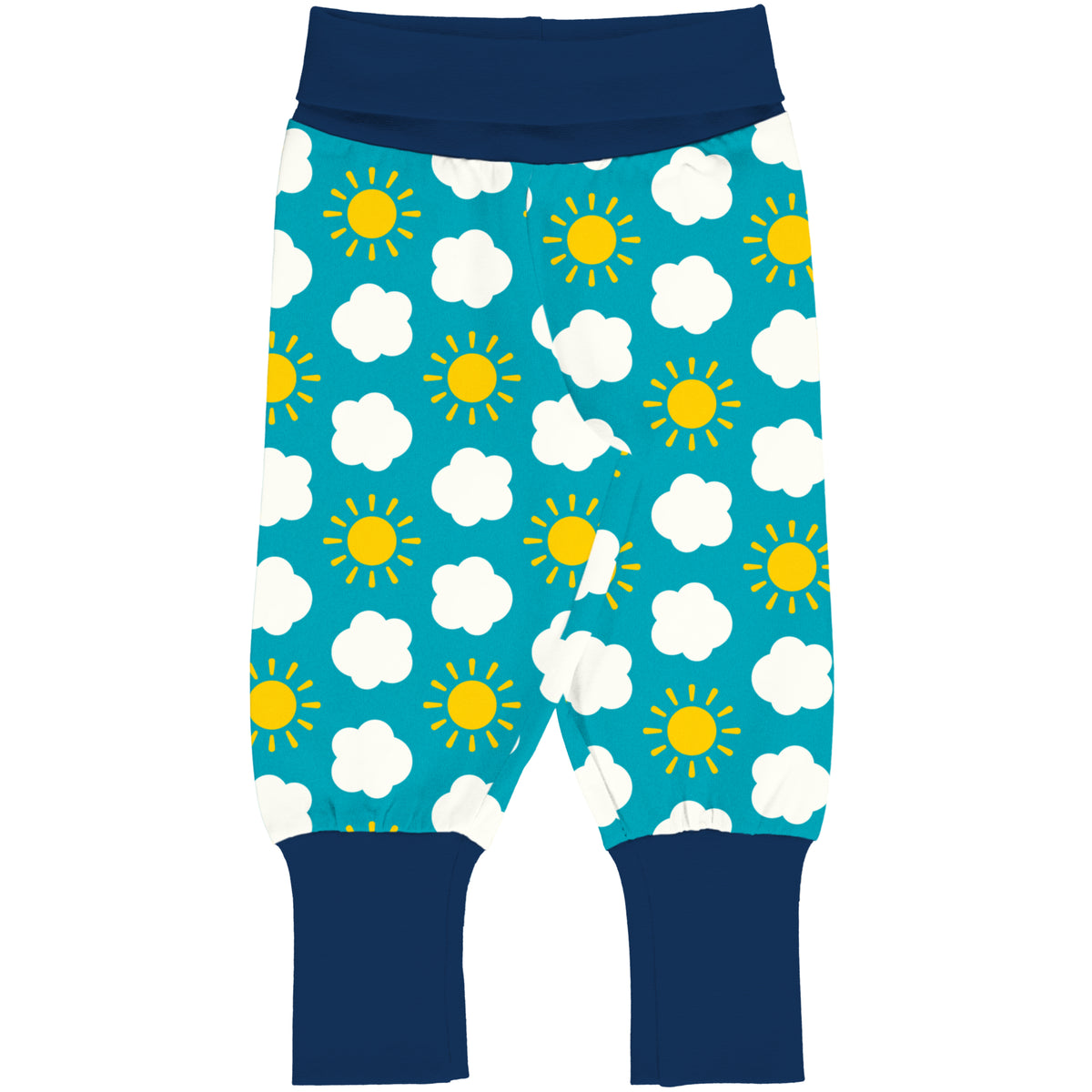 Maxomorra Pants Rib - Classic Sky