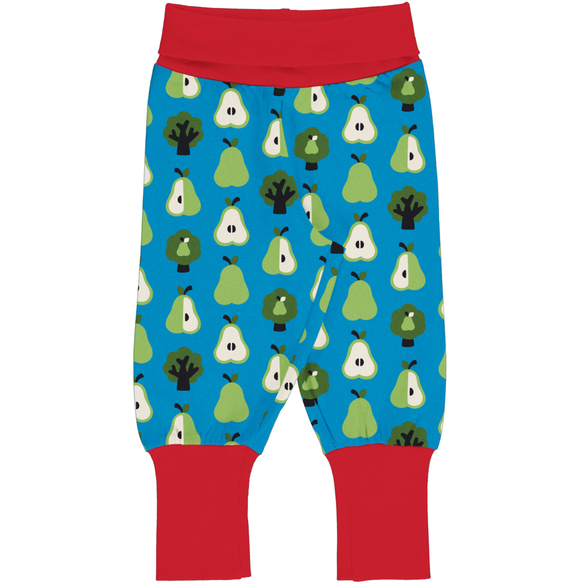 Maxomorra Pants Rib - Pear