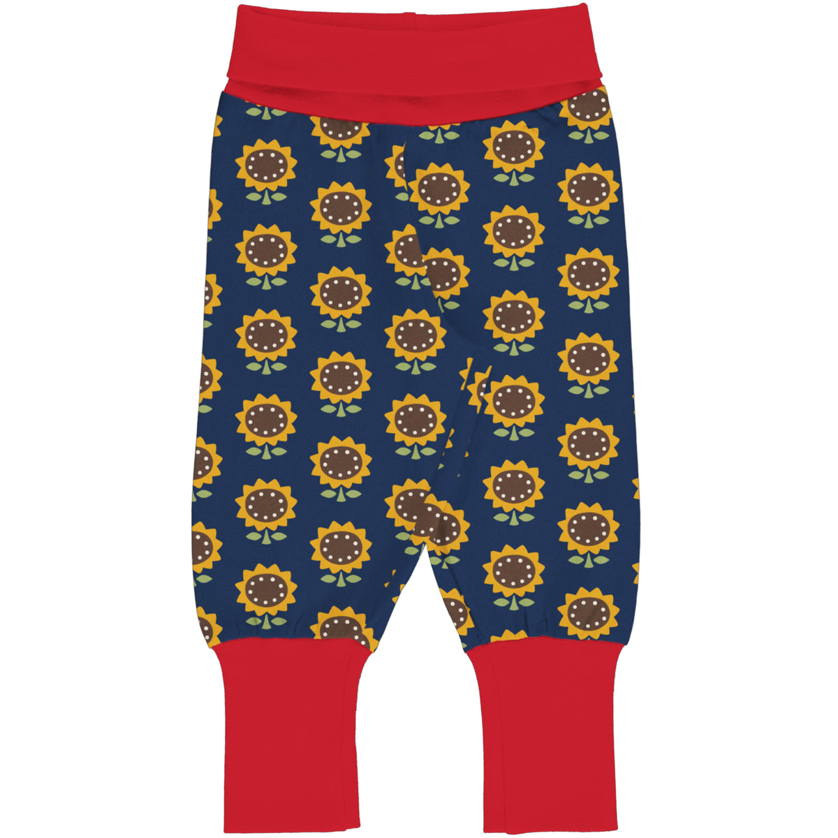 Maxomorra Pants Rib - Sunflower