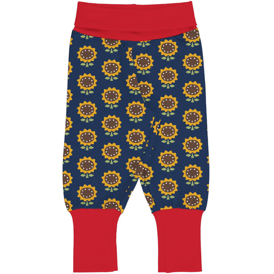 Maxomorra Pants Rib - Sunflower
