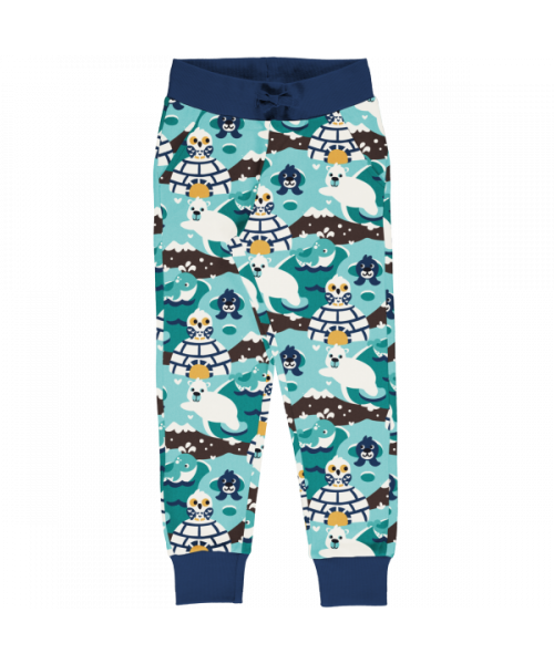 Maxomorra Pants Jogger Lined Arctic World