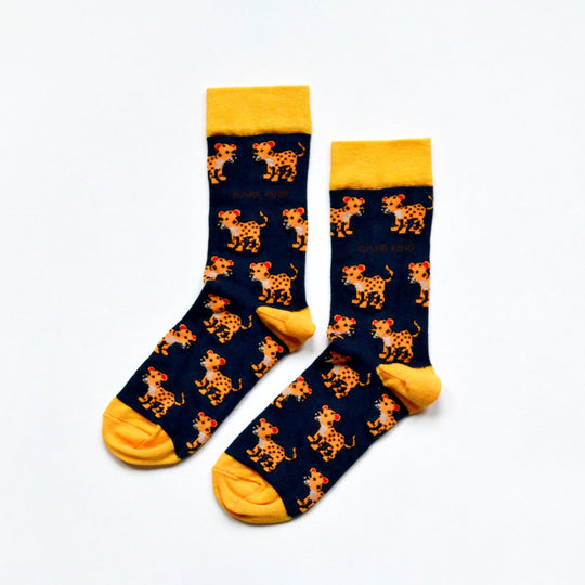 Bare Kind Bamboo Socks - Adult – Leopards