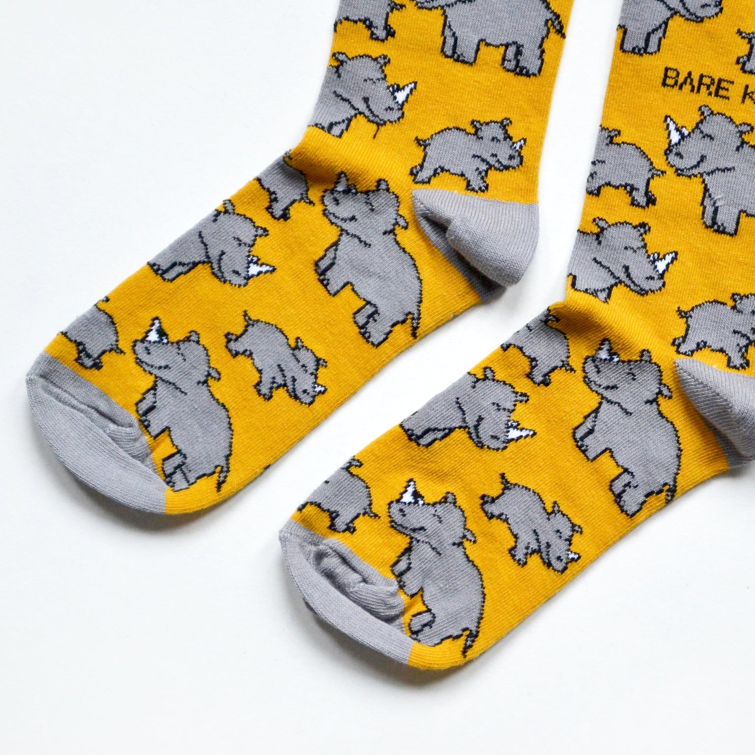 Bare Kind Bamboo Socks Adult – Rhinos
