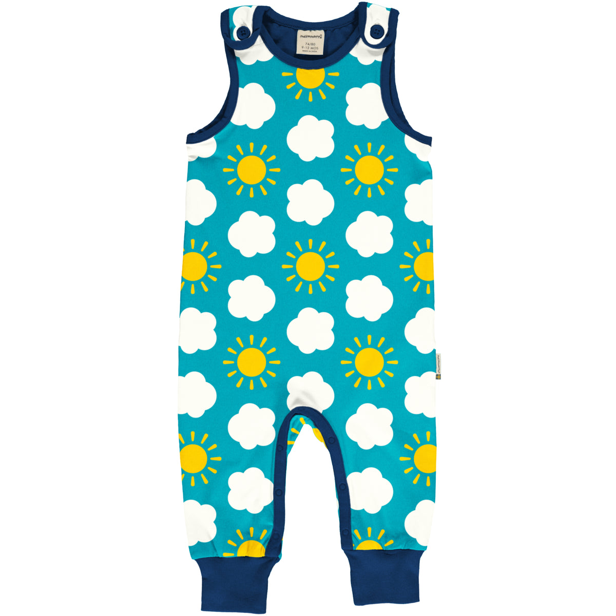 Maxomorra Playsuit - Classic Sky