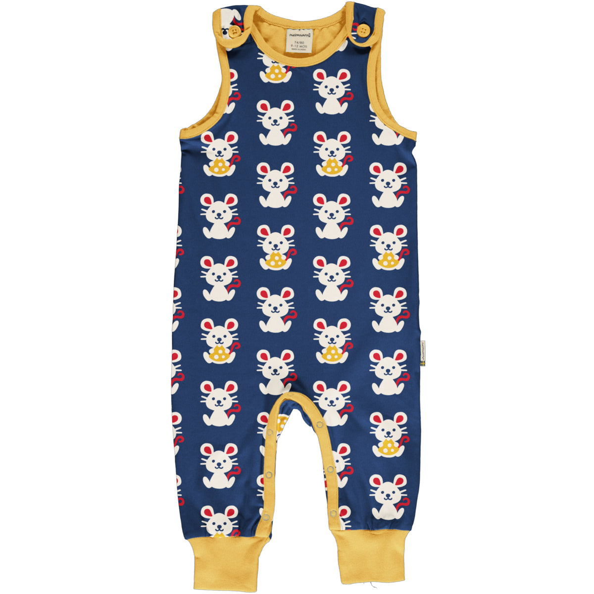 Maxomorra Playsuit - Mouse
