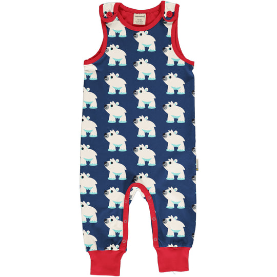 Maxomorra Playsuit - Polar Bear