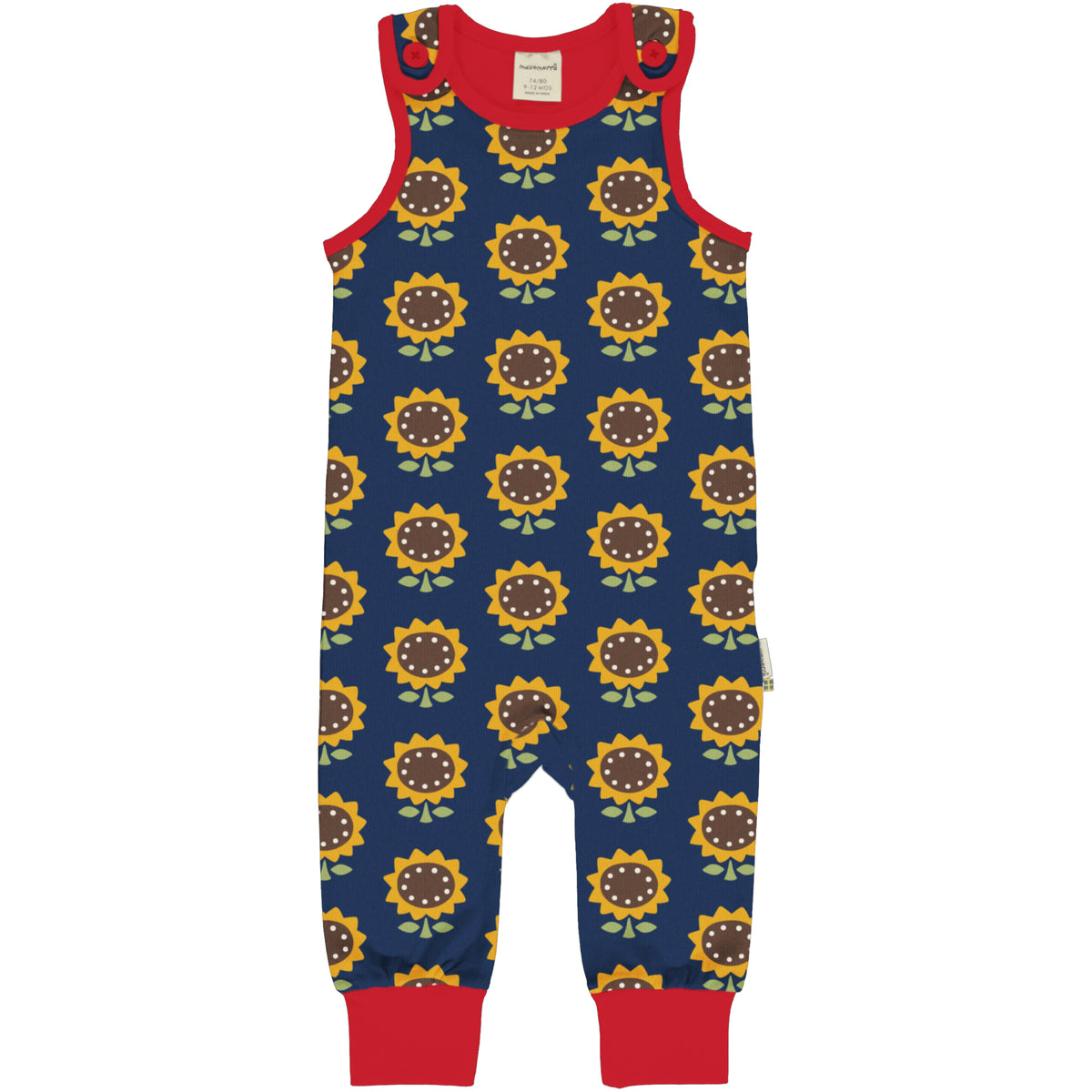 Maxomorra Playsuit - Sunflower