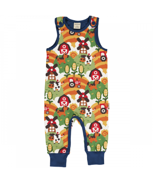 Maxomorra Playsuit - Farm Life