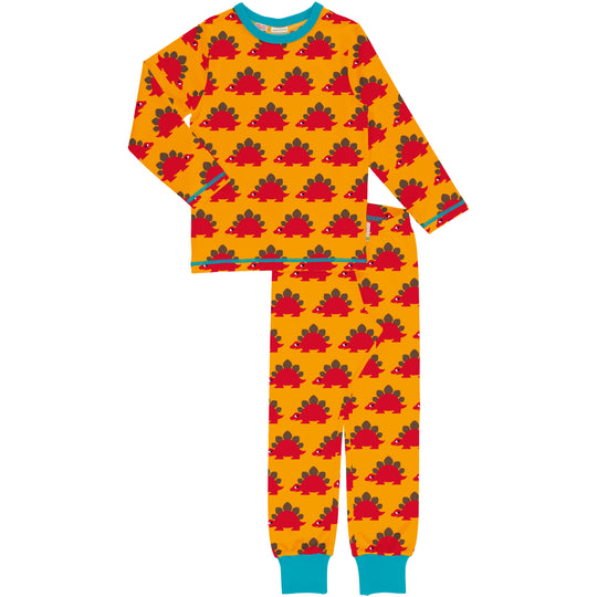 Maxomorra Pyjama Set Long Sleeve - Classic Dino