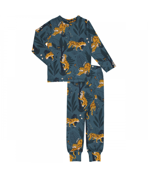 Meyadey Pyjama Set Long Sleeve - Jaguar Journey