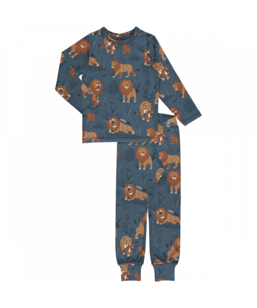 Meyadey Pyjama Set Long Sleeve - Lion Legacy