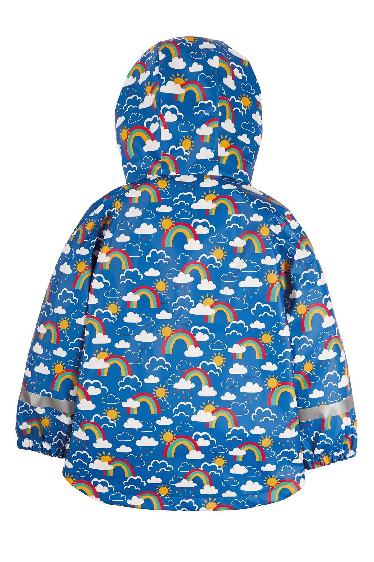 Frugi Puddle Buster Coat - Rainbow Skies