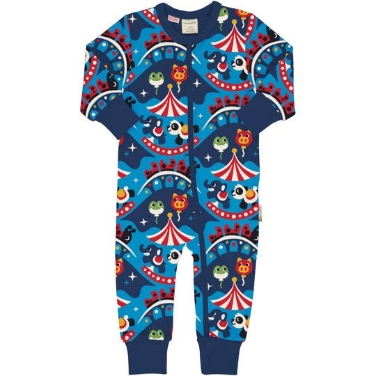 Maxomorra Rompersuit Long Sleeve - Fairground