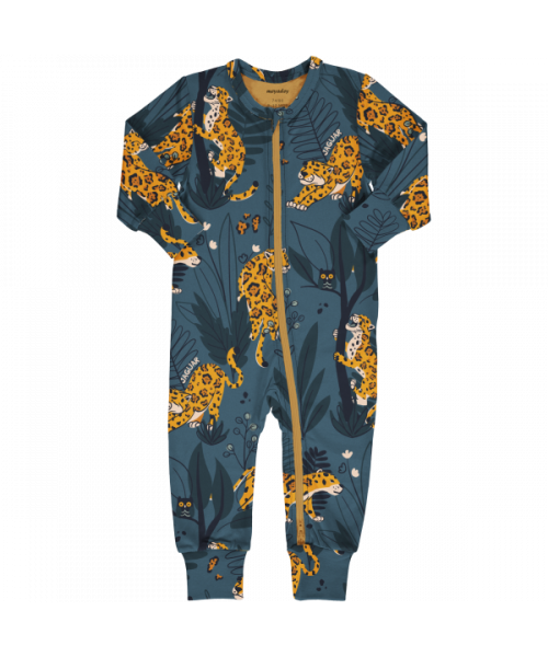 Meyadey Rompersuit Long Sleeve - Jaguar Journey