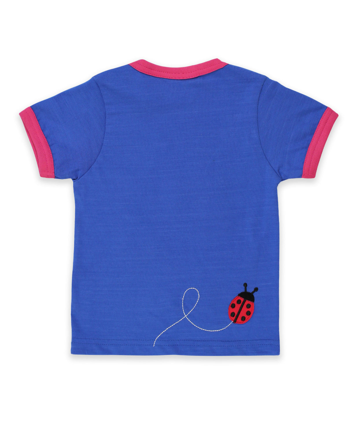 Toby Tiger Organic T-Shirt Short Sleeve - Bird Applique