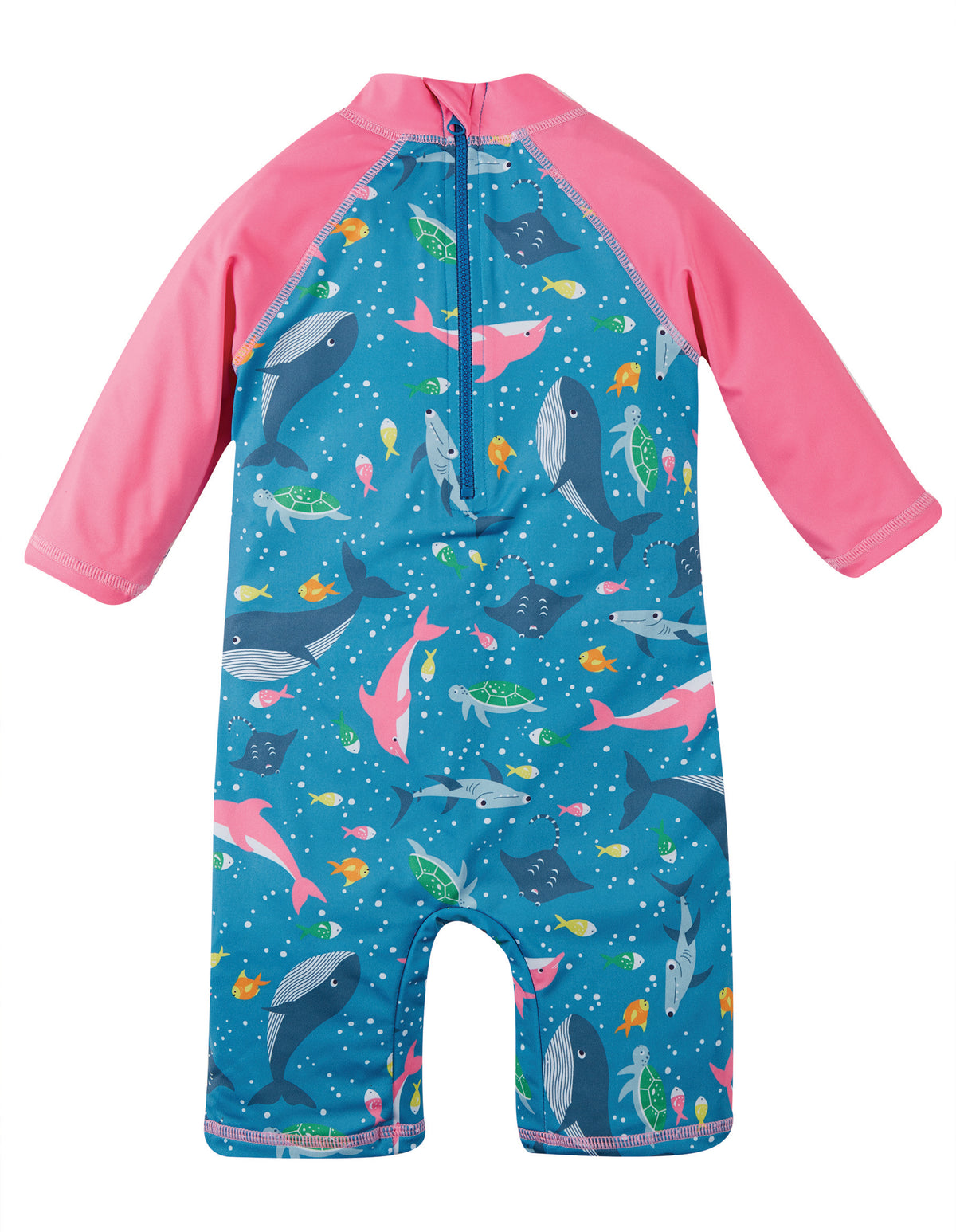 Frugi Little Sun Safe Suit - Bengal Bay