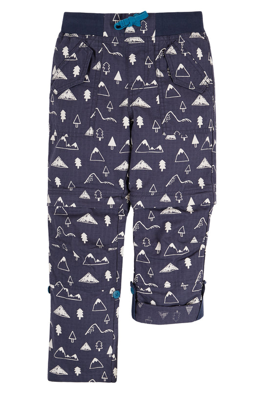 Frugi Tyler Ripstop Combats - Indigo In the Wild