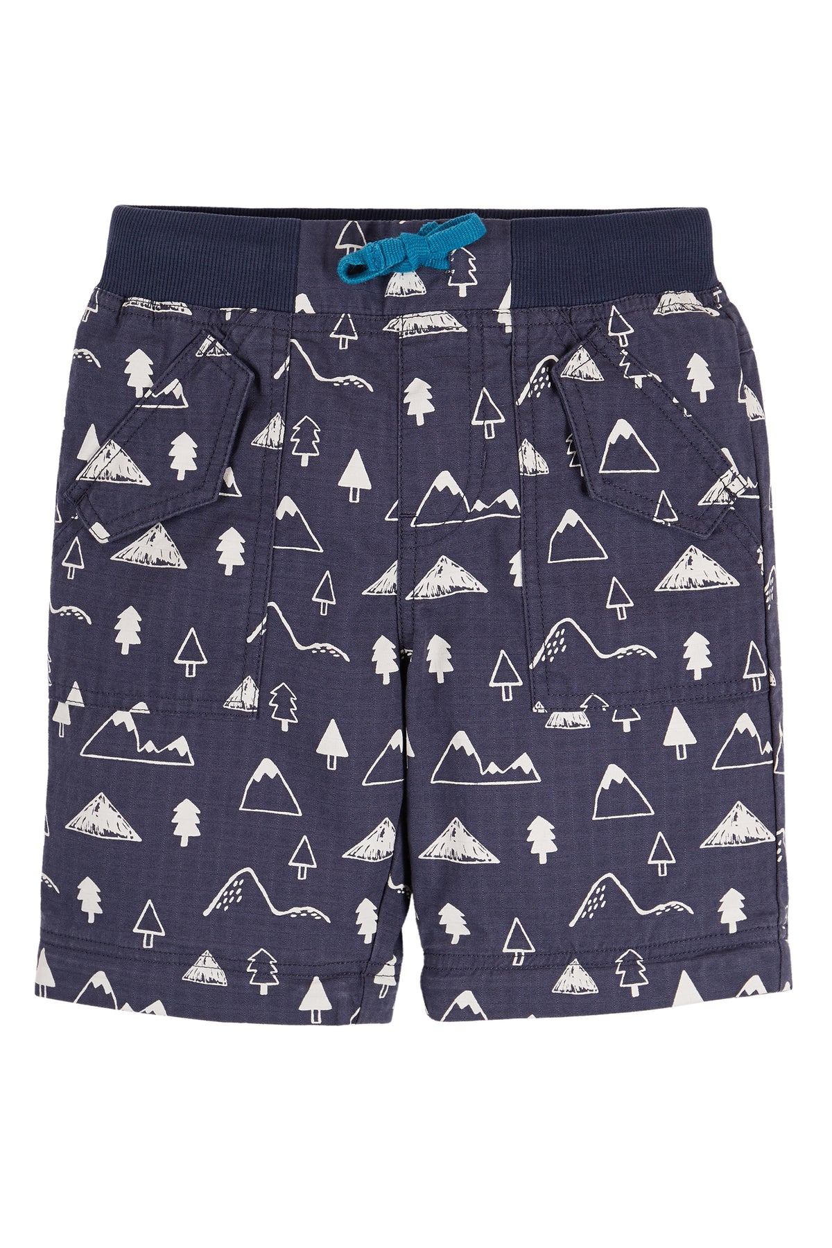 Frugi Tyler Ripstop Combats - Indigo In the Wild
