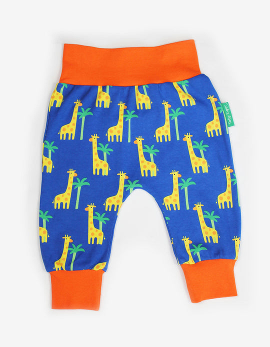 Toby Tiger Organic Yoga Pants - Giraffe